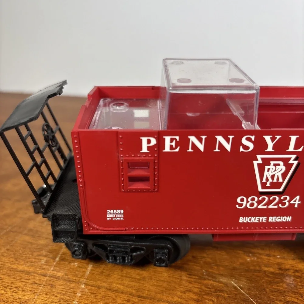 Lionel 6-31936 Red Caboose Car Train Pennsylvania Flyer‎ 982234 26589 2004